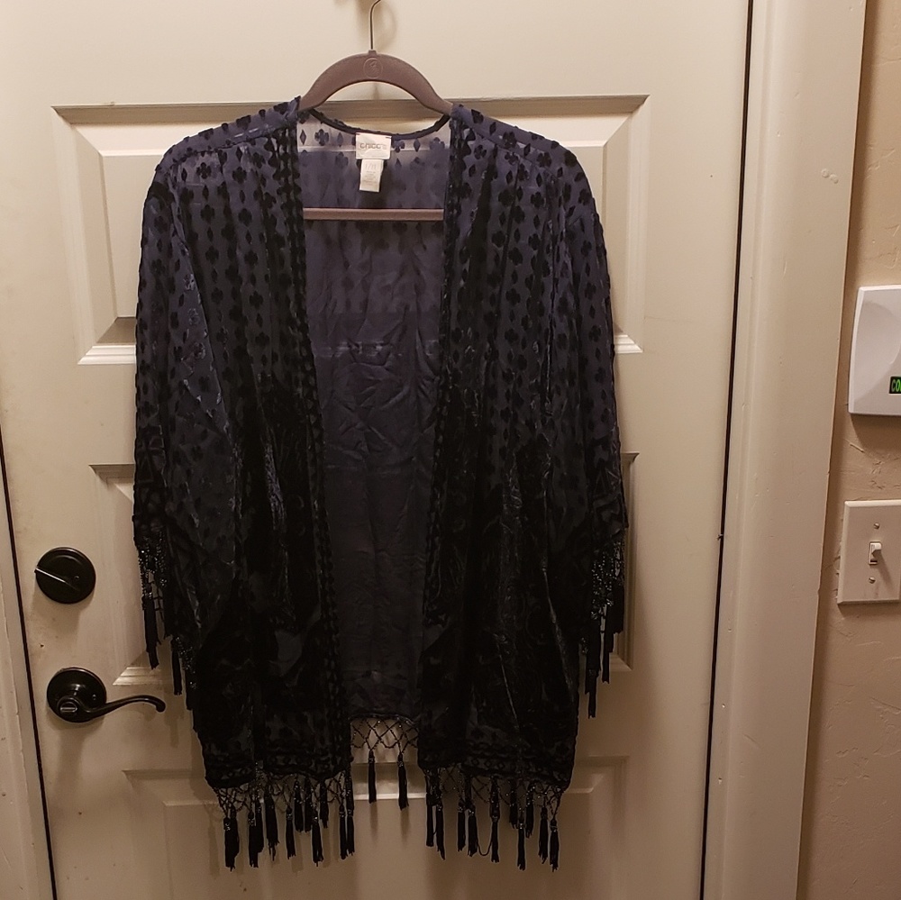Chico's Open Jacket